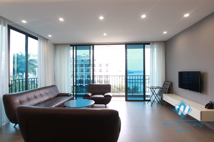 Lakeview two bedrooms apartment for rent in Tay Ho, Hanoi